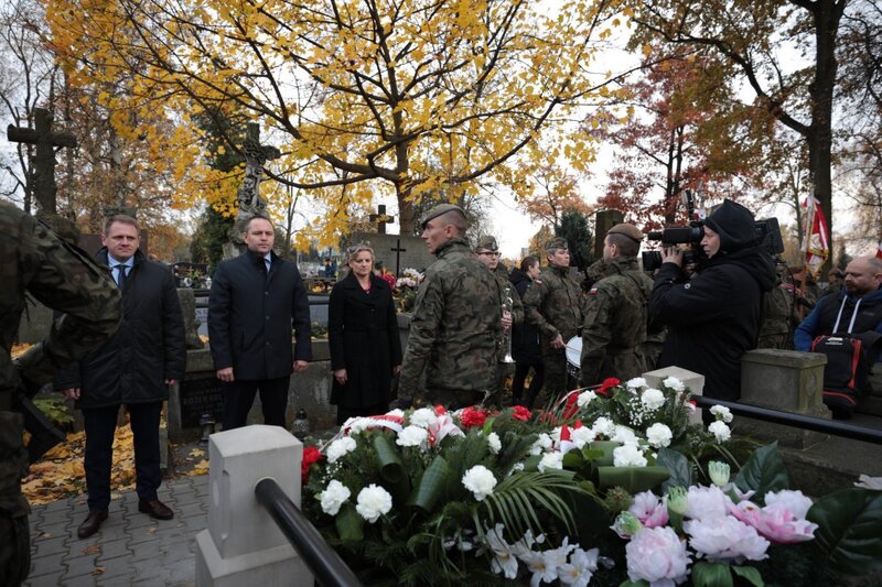 The visit of the IPN President Karol Nawrocki in Radom, 26 October 2021; photo: M. Bujak
