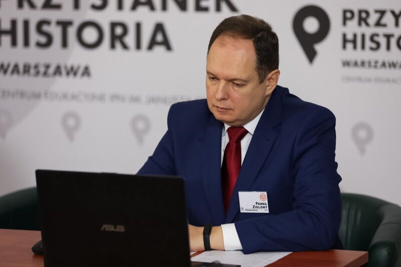 Conference organized by the IPN Archive to celebrate the World Day for Audiovisual Heritage, Warsaw, 27 October 2021; photo: M. Bujak