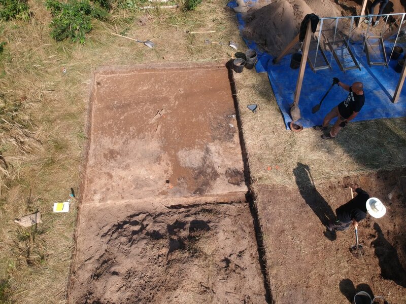 A search for the remains of the crew of the American B-24 Bomber, Kędzierzyn-Koźle