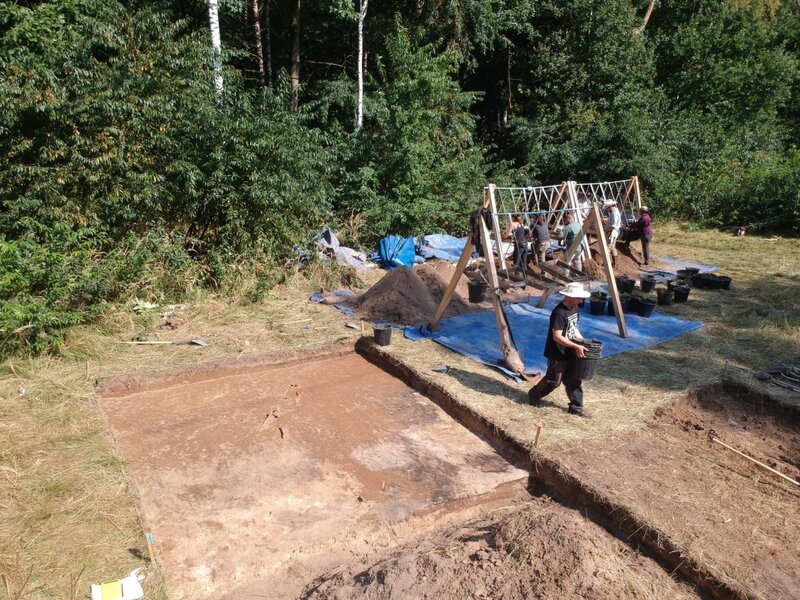 A search for the remains of the crew of the American B-24 Bomber, Kędzierzyn-Koźle