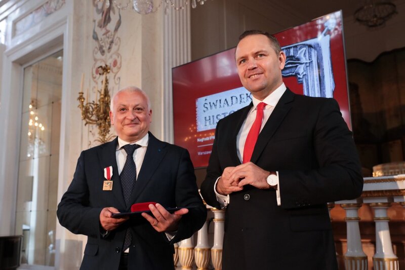 "Witness of History" Award ceremony, Warsaw, 27 October 2021; photographs by Mikołaj Bujak (IPN)