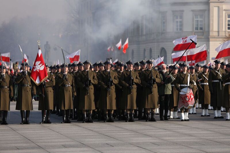 Warsaw, 11 November 2021: Independence Day celebrations; photo by Mikołaj Bujak (IPN)