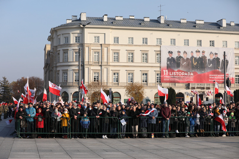 Warsaw, 11 November 2021: Independence Day celebrations; photo by Mikołaj Bujak (IPN)