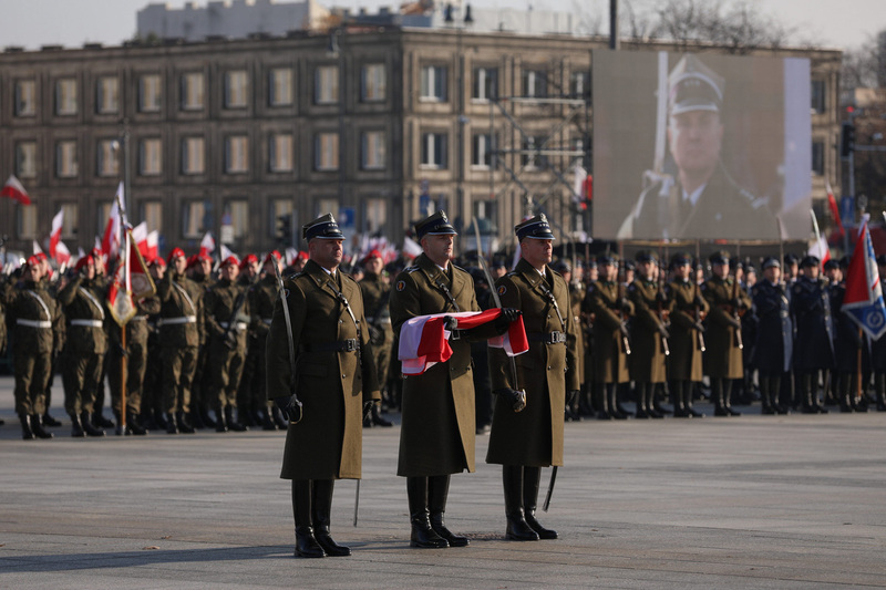 Warsaw, 11 November 2021: Independence Day celebrations; photo by Mikołaj Bujak (IPN)