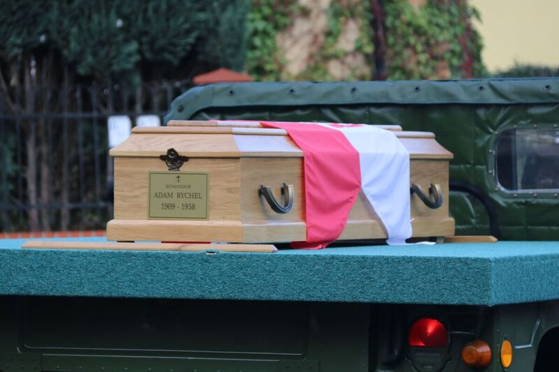 The funeral ceremonies of the late Captain Adam Rychel, the late Petty Officer 3rd Class Karol Martyński and the late Seaman Henryk Zając; 24 November 2021, Gdynia