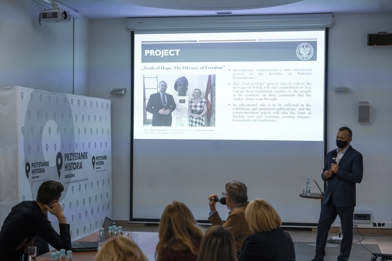 Moldavian journalists visiting the Institute of National Remembrance - Warsaw, 29 November 2021