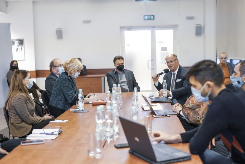 Moldavian journalists visiting the Institute of National Remembrance - Warsaw, 29 November 2021