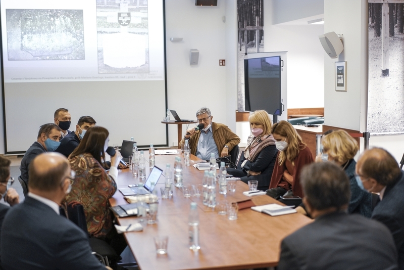 Moldavian journalists visiting the Institute of National Remembrance - Warsaw, 29 November 2021