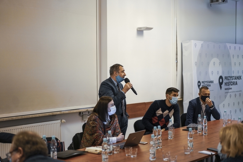 Moldavian journalists visiting the Institute of National Remembrance - Warsaw, 29 November 2021