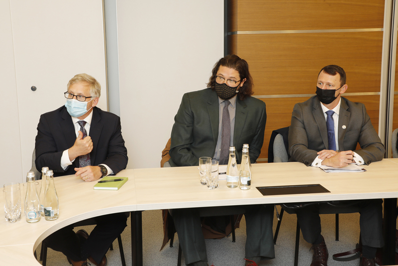 Representatives of the Defense POW/MIA Accounting Agency visited the IPN on 30 November 2021