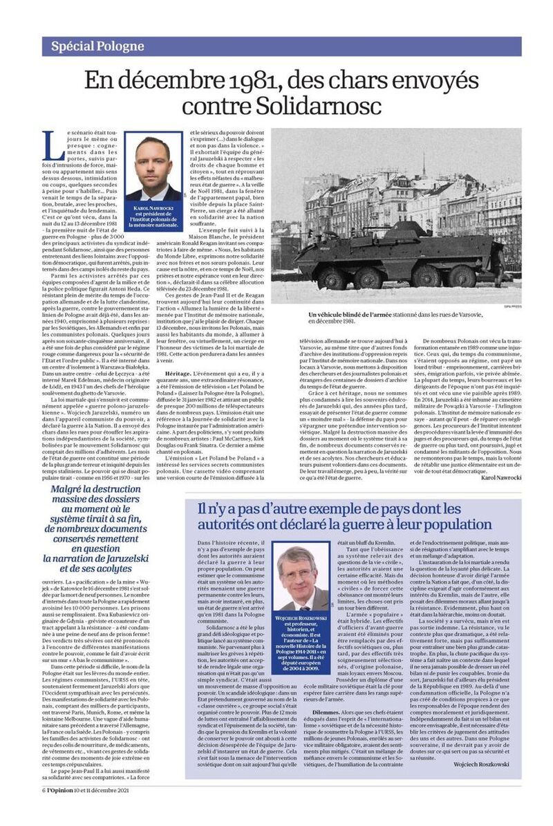 We Are Telling the World about Poland: Tanks against Solidarity