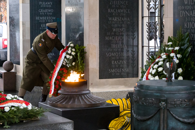 80th anniversary of the Battle of Tobruk – Warsaw, 10 December 2021. Photo: Sławek Kasper (IPN)