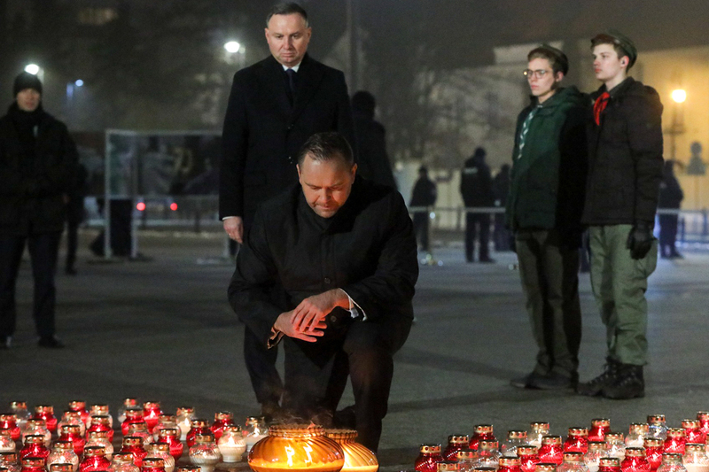 In Tribute To Victims of Martial Law. Light the Light of Freedom; Warsaw, 13 December 2021; photo: S. Kasper