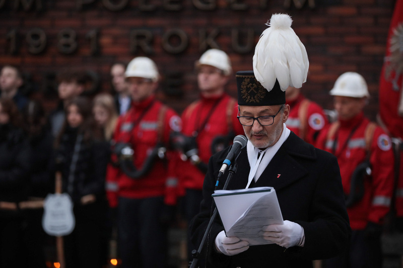 The 40th anniversary of the pacification of the "Wujek" coal mine; Katowice, 16 December 2021; photo: M. Bujak