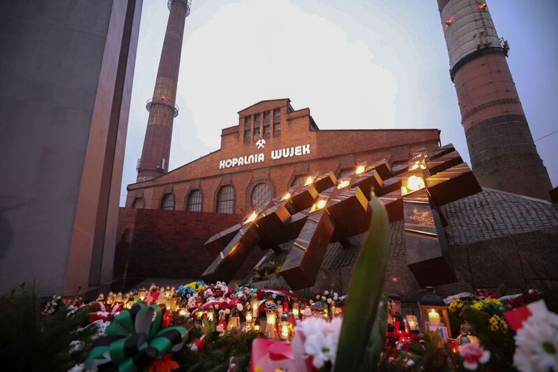 The 40th anniversary of the pacification of the "Wujek" coal mine; Katowice, 16 December 2021; photo: M. Bujak