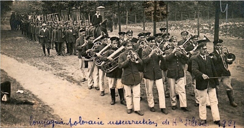 March of an insurgent unit 1921