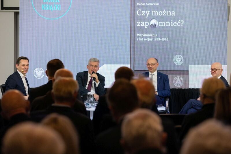 A discussion on the book „Czy można zapomnieć? Wspomnienia z lat wojny 1939–1945” ["Can It Be Forgotten: 1930-1945 War Memoir"] by Marian Karczewski – Warsaw, 11 January 2022