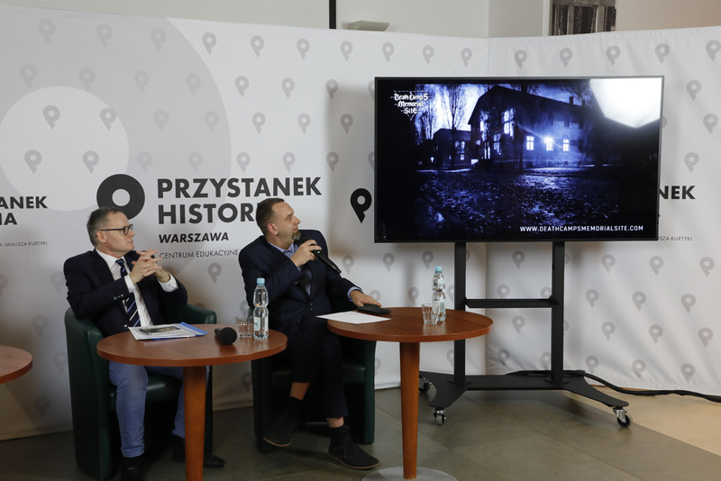 "German Places of the Extermination of Citizens of the Second Polish Republic" exhibition; Warsaw 14 January 2022, photo: P. Życieński