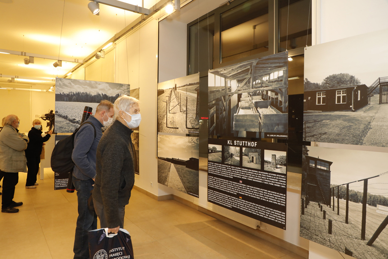 "German Places of the Extermination of Citizens of the Second Polish Republic" exhibition; Warsaw 14 January 2022, photo: P. Życieński