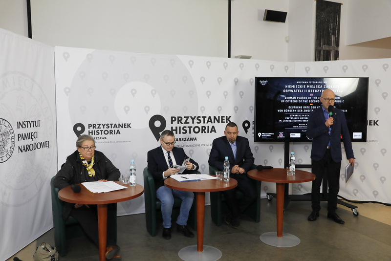 "German Places of the Extermination of Citizens of the Second Polish Republic" exhibition; Warsaw 14 January 2022, photo: P. Życieński