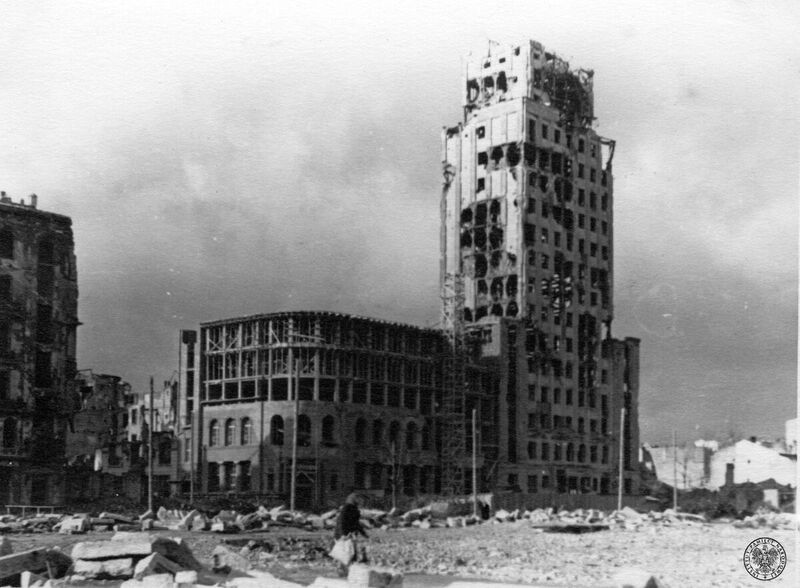 Prudential Building in Warsaw