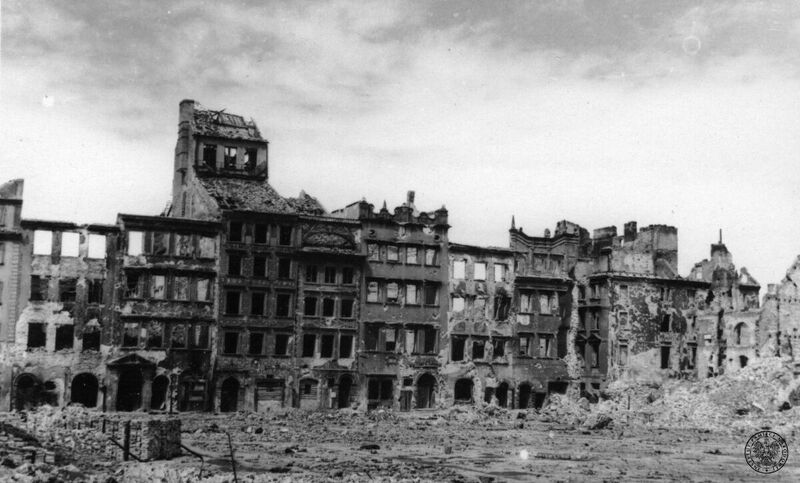 Ruins of the Warsaw Old Town