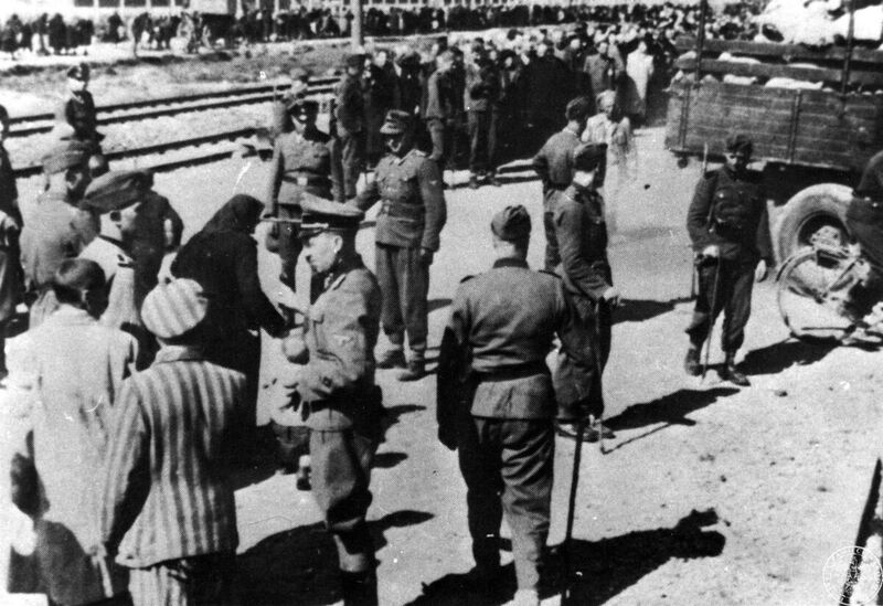 Segregation of prisoners arriving to KL Auschwitz