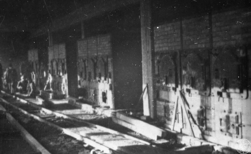 Crematory II and III in KL Auschwitz