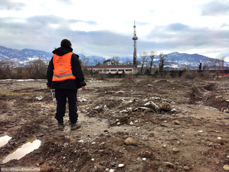 Search and exhumation works are underway in Batumi (Georgia)