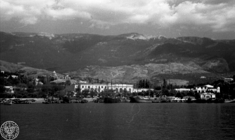 The Black Sea coast near Yalta and Gurzuf, Crimea, in 1936 The Black Sea coast near Yalta and Gurzuf, Crimea, in 1936