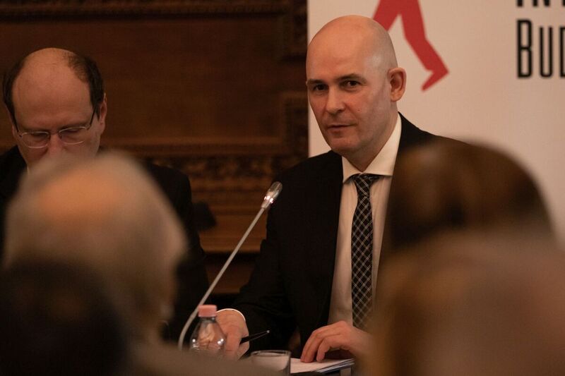 The promotion of the Hungarian language version of the publication “Cities of Freedom. Poznań – Budapest 1956” ; 22 February 2022, Budapest; Photo: M.Bujak IPN