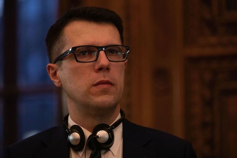 The promotion of the Hungarian language version of the publication “Cities of Freedom. Poznań – Budapest 1956” ; 22 February 2022, Budapest; Photo: M.Bujak IPN