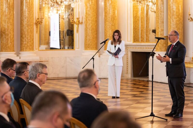 The inauguration of the project at the Royal Castle in Warsaw. Photo: Mikołaj Bujak (IPN)