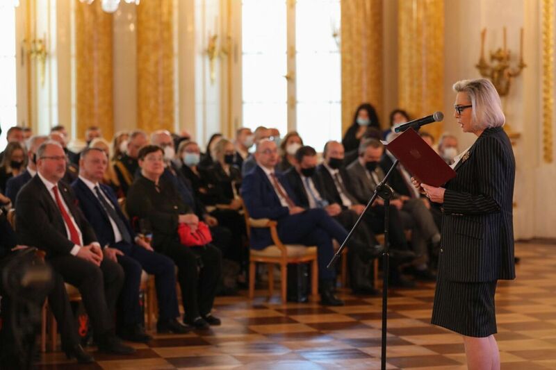 The inauguration of the project at the Royal Castle in Warsaw. Photo: Mikołaj Bujak (IPN)
