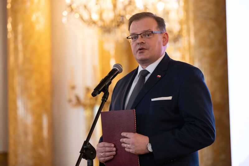 The inauguration of the project at the Royal Castle in Warsaw. Photo: Mikołaj Bujak (IPN)