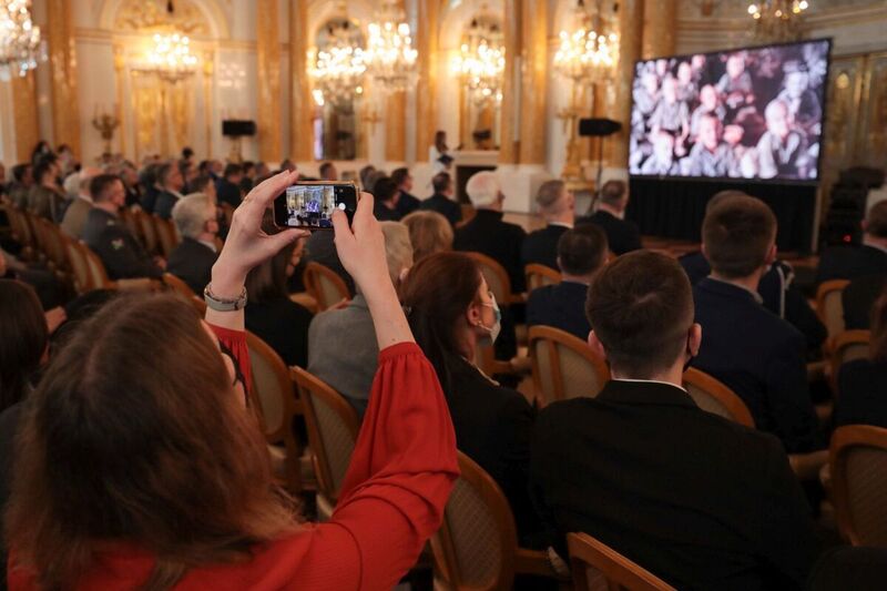 The inauguration of the project at the Royal Castle in Warsaw. Photo: Mikołaj Bujak (IPN)