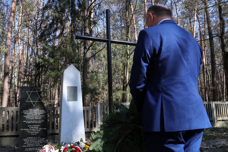 Celebrations of the National Day of Remembrance of Poles Rescuing Jews under German Occupation — Markowa, 24 March 2022. Photo: S. Kasper