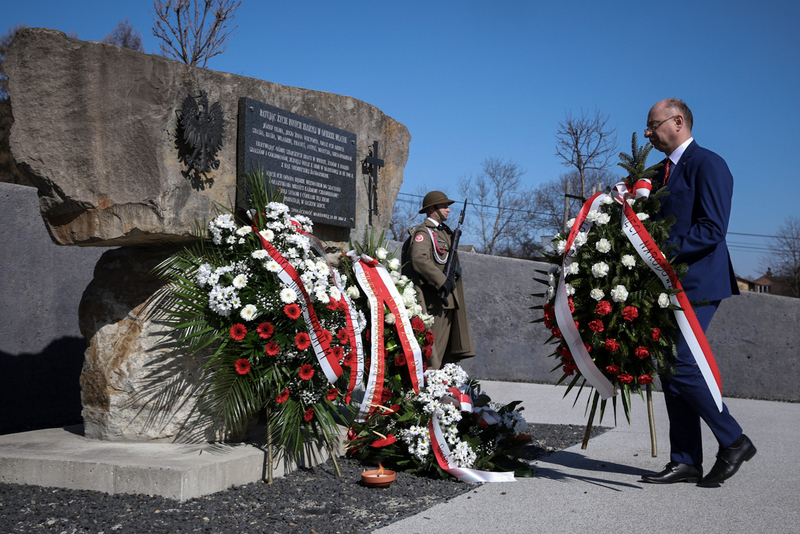 Celebrations of the National Day of Remembrance of Poles Rescuing Jews under German Occupation — Markowa, 24 March 2022. Photo: S. Kasper