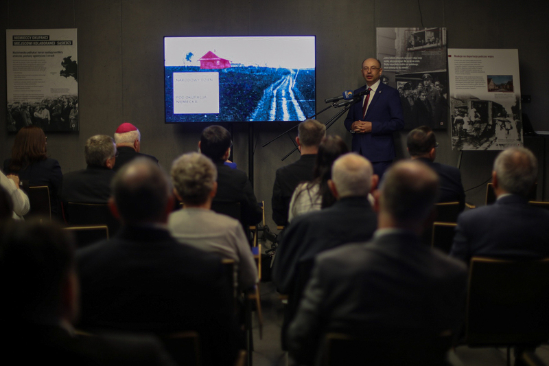 Celebrations of the National Day of Remembrance of Poles Rescuing Jews under German Occupation — Markowa, 24 March 2022. Photo: S. Kasper