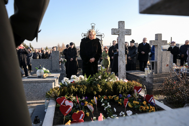 Celebrations of the National Day of Remembrance of Poles Rescuing Jews under German Occupation — Markowa, 24 March 2022. Photo: S. Kasper