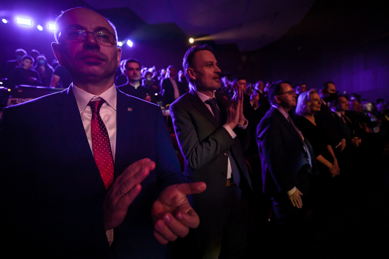 The concert "Psalms of Peace and Reconciliation" devoted to Polish Righteous Among the Nations -- Rzeszów, 24 March 2022. Photo: S. Kasper