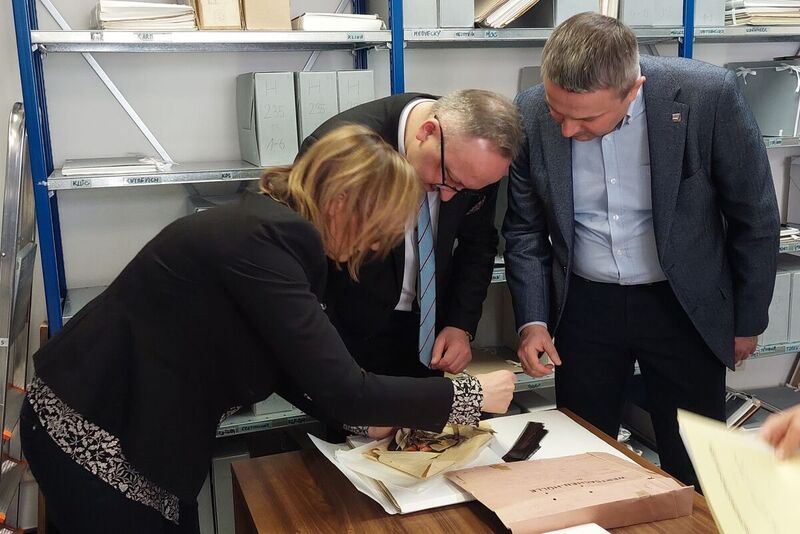 Visit to the Archive