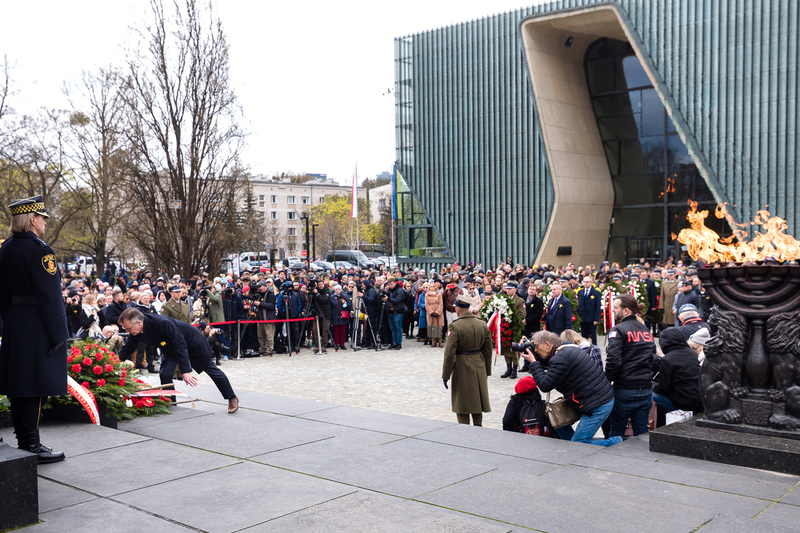 The 79th anniversary of the Warsaw Ghetto Uprising