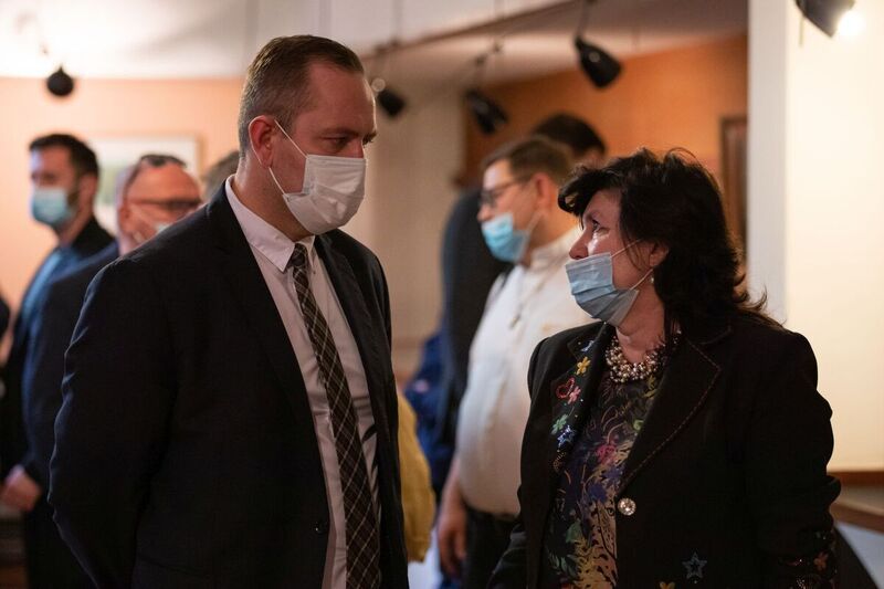 The representatives of the Institute of National Remembrance at the National Archives of Zimbabwe in Harare – Zimbabwe, 29 April 2022; Photo: Mikołaj Bujak IPN