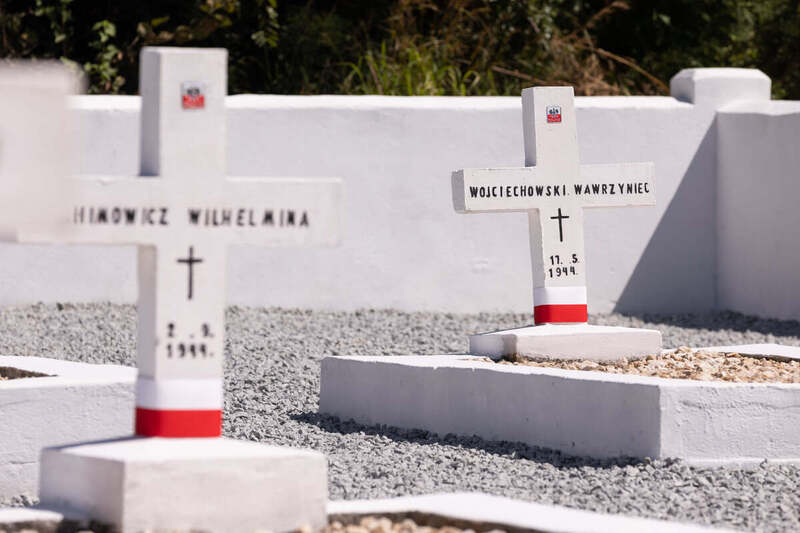 The opening of the renovated Polish cemetery in Rusape, Zimbabwe