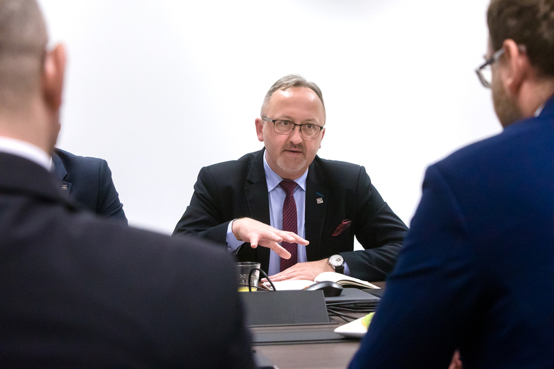 Deputy President of the IPN, Prof. Karol Polejowski. Photo: S. Kasper