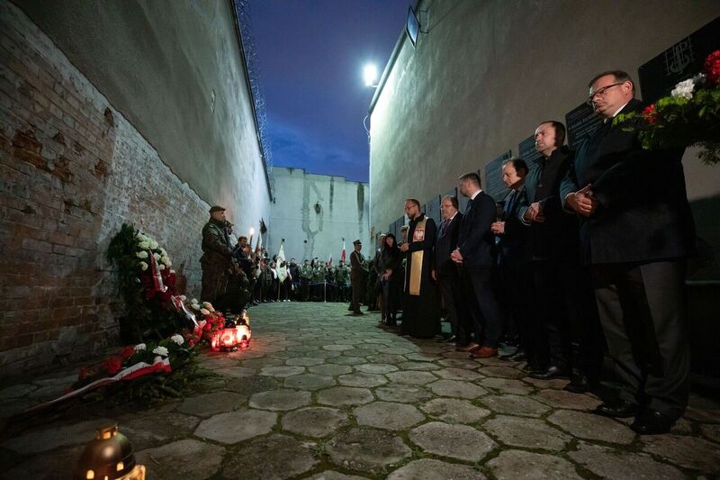 The celebration of 74th anniversary of the death of Captain Witold Pilecki on Rakowiecka Street – the "In tribute to Captain Pilecki" concert