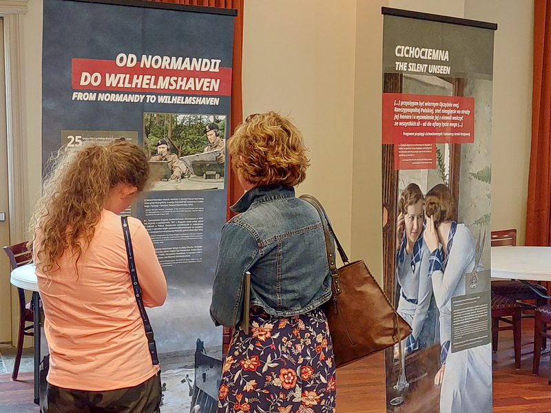 The Opening of "The Trails of Hope. Odyssey of Freedom" exhibit in Houston, Texas.