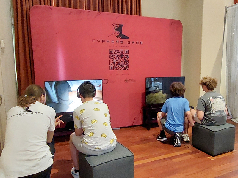 The Opening of "The Trails of Hope. Odyssey of Freedom" exhibit in Houston, Texas.