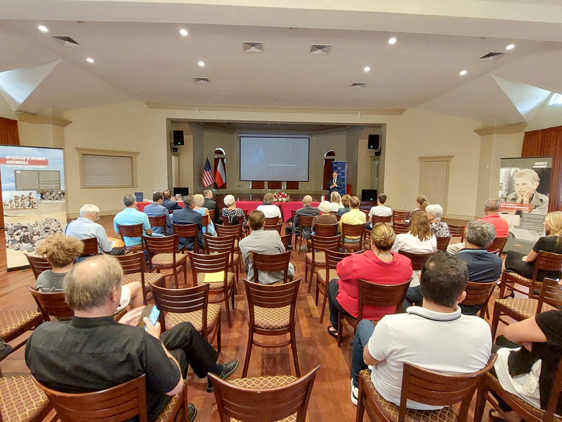 The Opening of "The Trails of Hope. Odyssey of Freedom" exhibit in Houston, Texas.